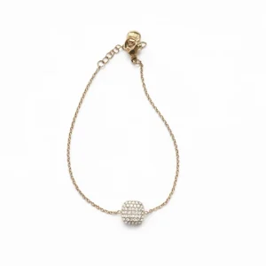 Pulsera Brillo Dorado