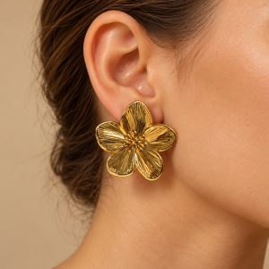 Pendientes Flor Aurea