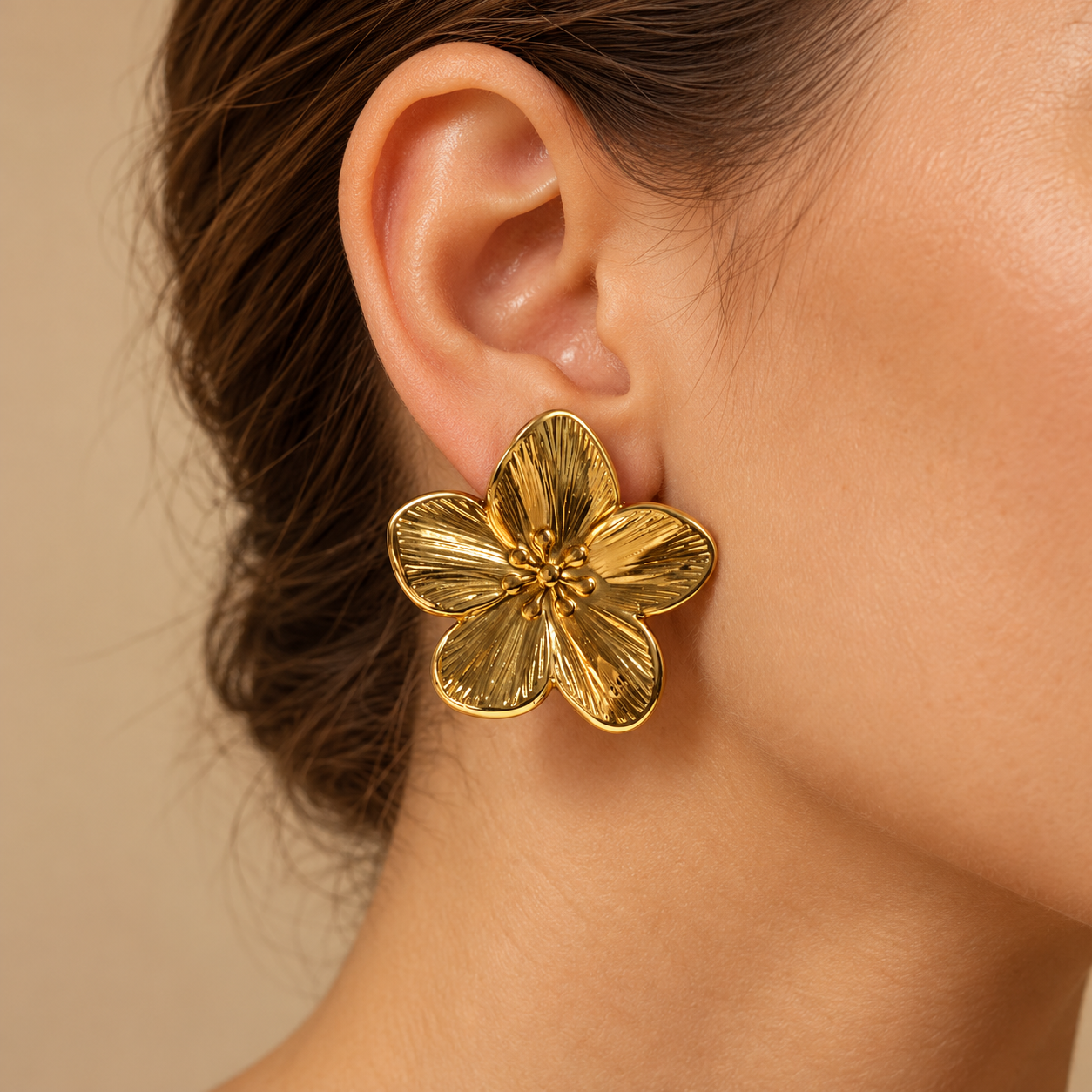 Pendientes Flor Aurea