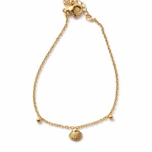 Pulsera Concha Dorada