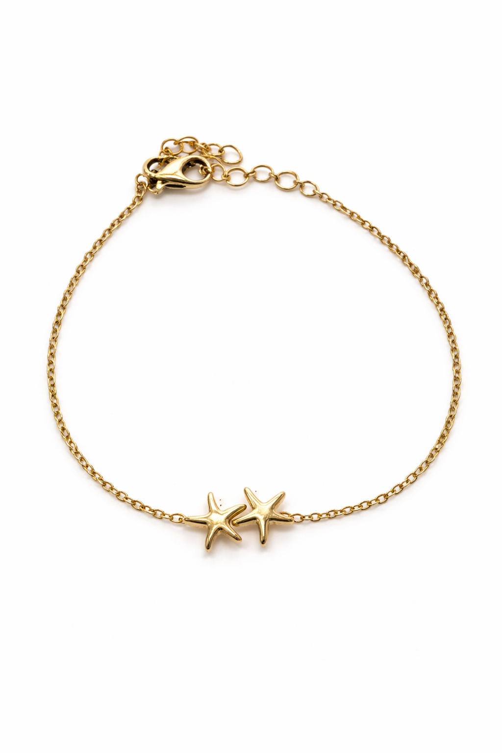 Pulsera Estrellas de Mar Doradas