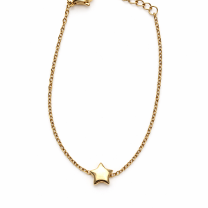 Pulsera Estrella Dorada