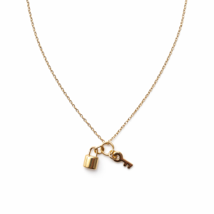 Collar candado y llave
