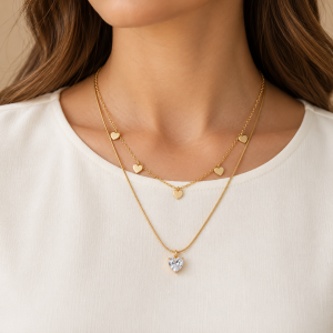 Collar Doble Latido