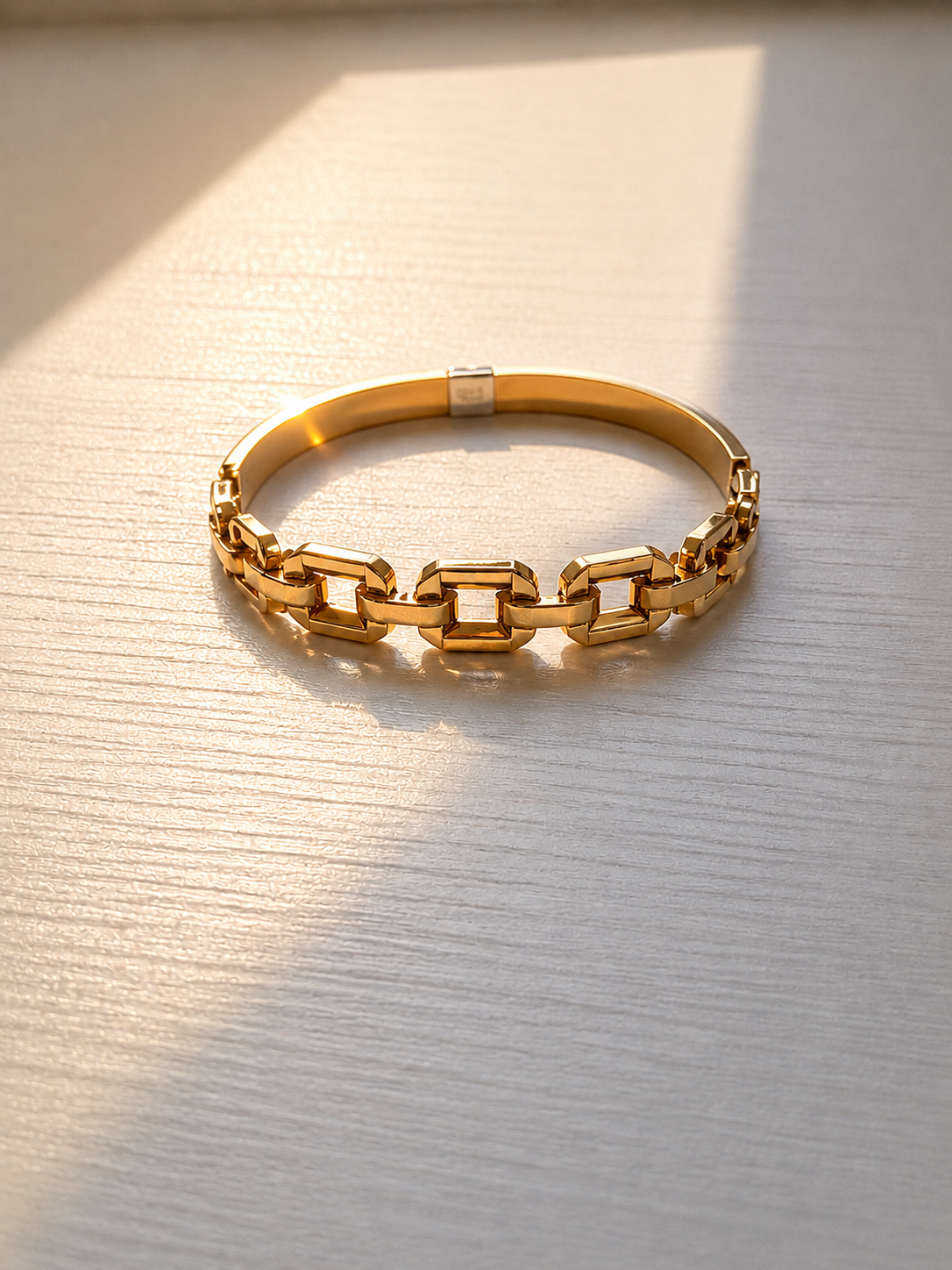 Pulsera Eslabón Dorado