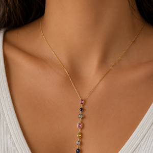 Collar Prisma Celeste