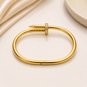 Pulsera Clavo Imperial Dorada