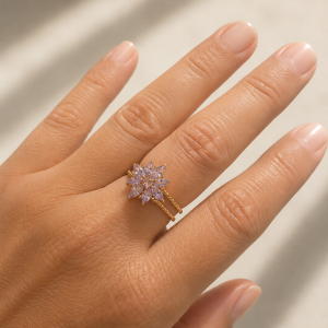 Anillo Flor de Lavanda
