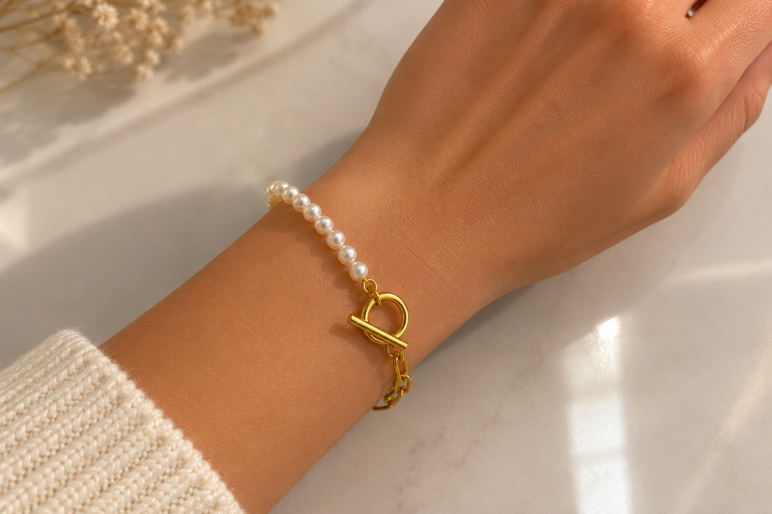 Pulsera Perla Elegance